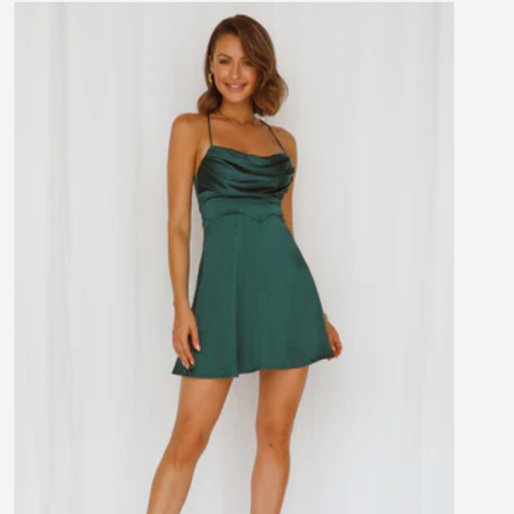 Hello Molly Exquisite Night Dress Teal